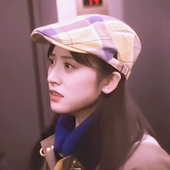 复古薄款 失效顾逸沈月同款 黄色格子前进帽女春夏天2024新款 鸭舌帽