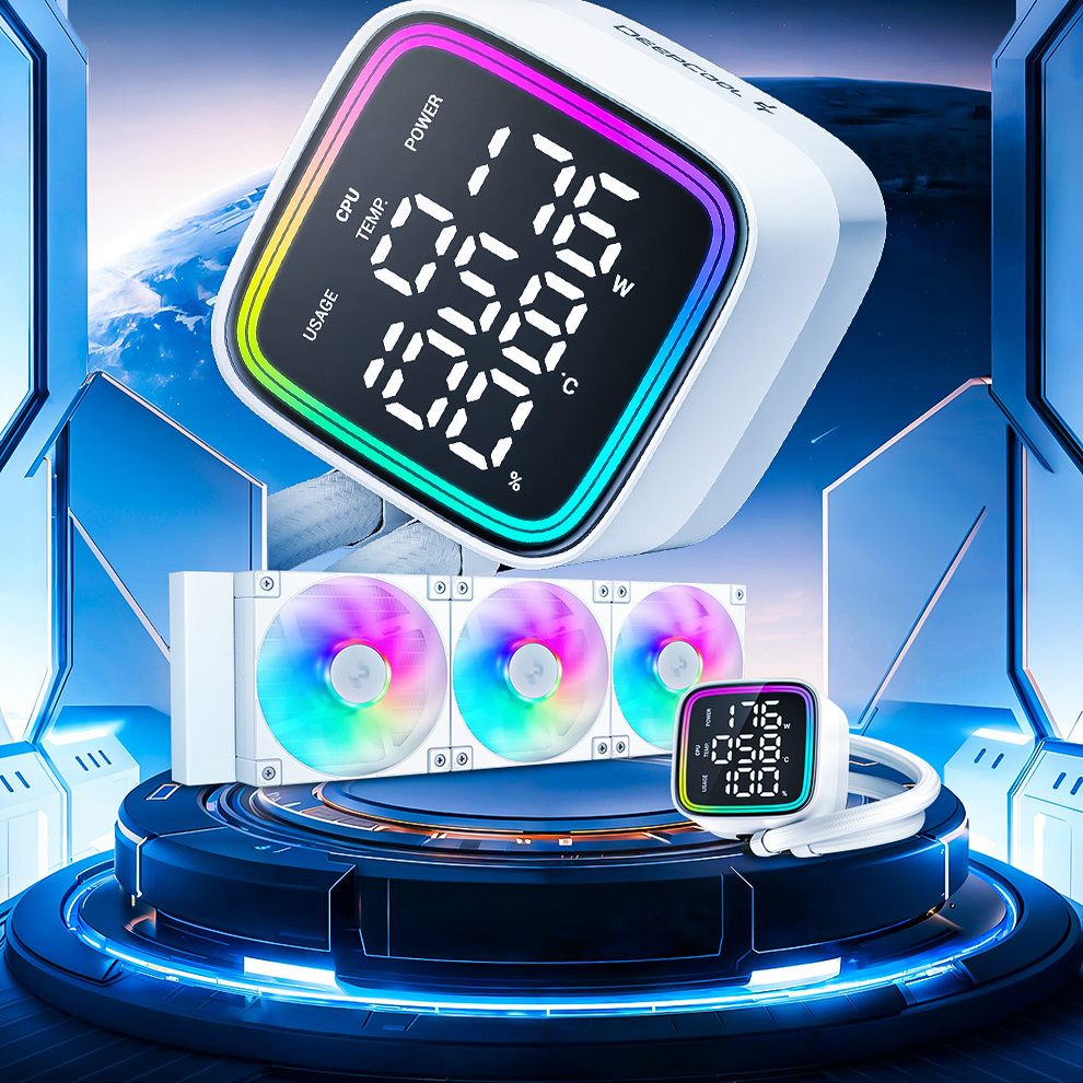 九州风神数显水冷水冷散热器