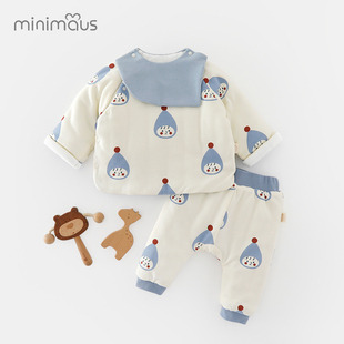 男女宝宝冬装 纯棉衣服婴幼儿保暖棉服