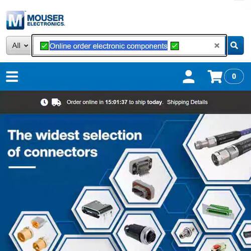 ADI Mouser贸泽电子 得捷电子Digikey  Avnet  Future 海外代购