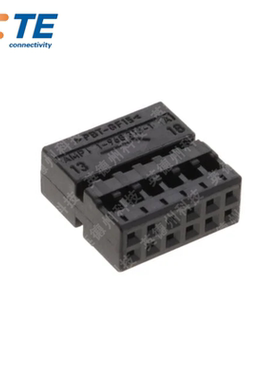 TE 1-968318-1 12POS 2.54MM泰科矩形连接器胶壳外壳 插座 接插件