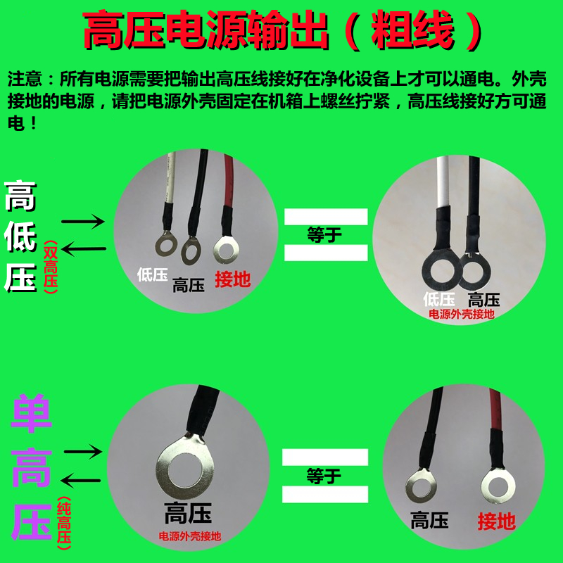 商用工业烧烤车炉电源油烟净化器专用高压电源控制器高压包显示屏