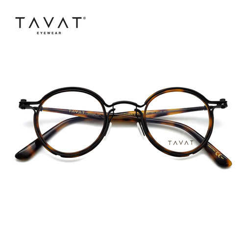 TAVAT全框不锈钢意大利手工眼镜