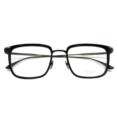 日本masunaga增永全框手工眼镜框