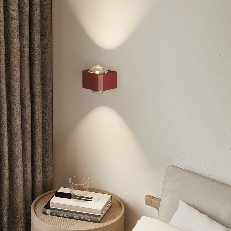 奶油风卧室床头壁灯现代简约创意