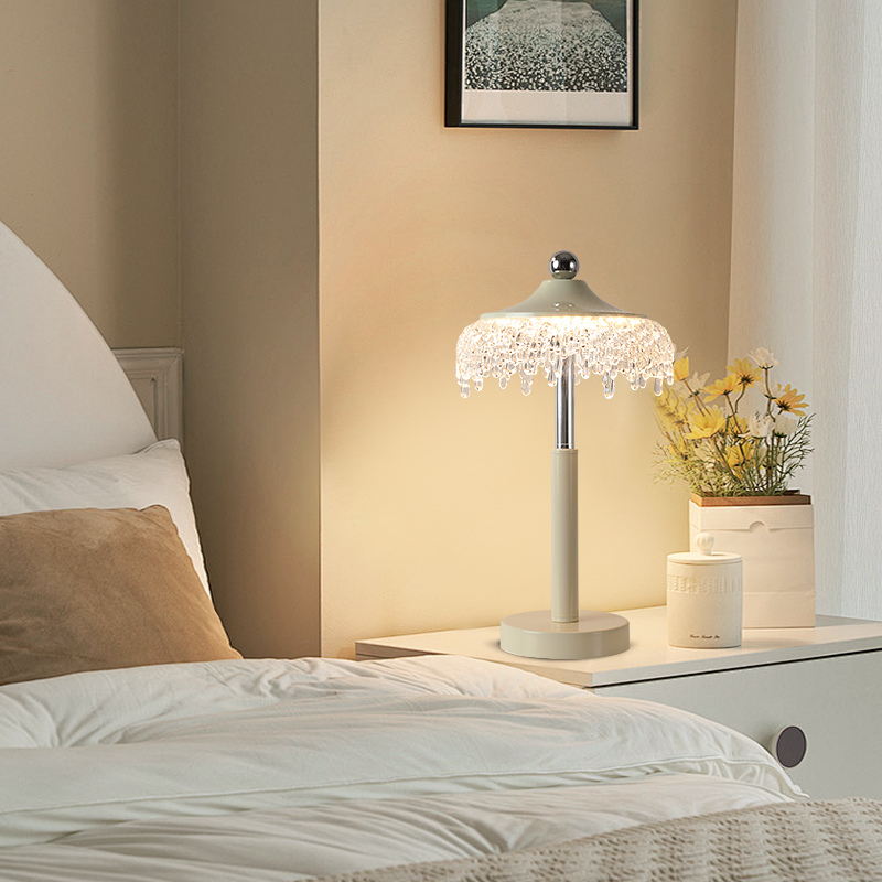 法式奶油卧室床头台灯