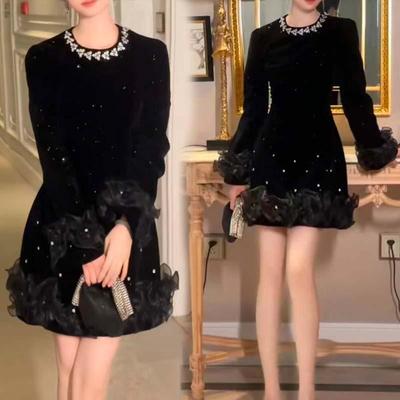 涤纶让利销售韩版A字裙