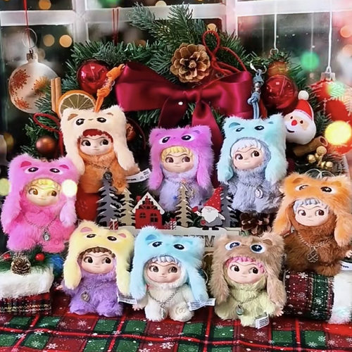 wakuku立刻开挂吧毛绒挂件盲盒