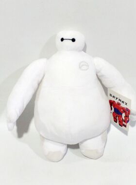 超能陆战队机器人白胖子大白Baymax毛绒玩具公仔卡通玩偶礼物