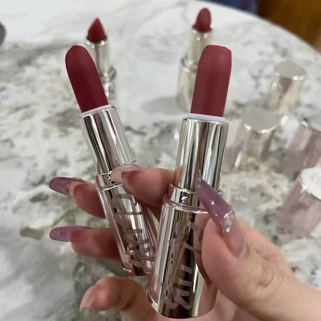 第3眼星熠丝雾口红豆沙复古哑光雾面复古红新品玫瑰烟纱肉桂