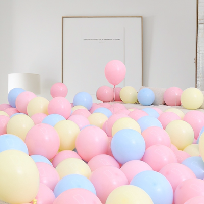 乳胶气球圆形10寸马卡龙色