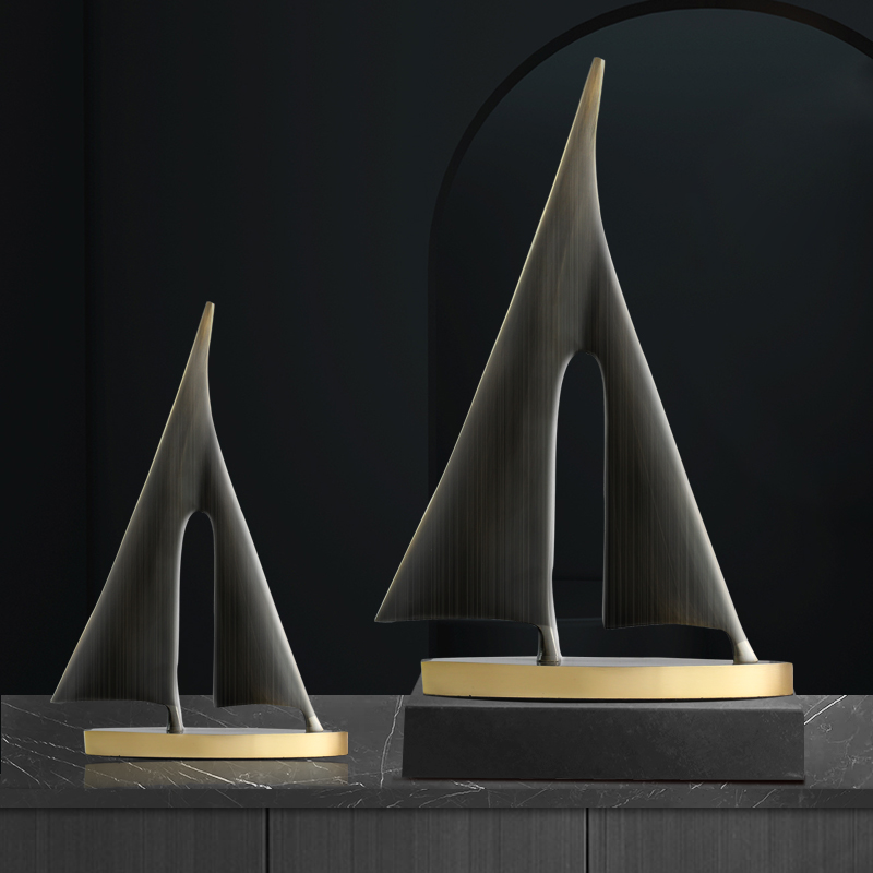 一帆风顺客厅玄关开业礼物工艺品