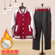 套装 班服棒球服校裤 加绒加厚 外套秋冬裤 珠海香洲区小学生校服冬装