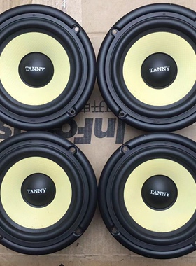 拆箱原装美国进口TANNY6.5寸发烧中低音喇叭二对，标价220一对，