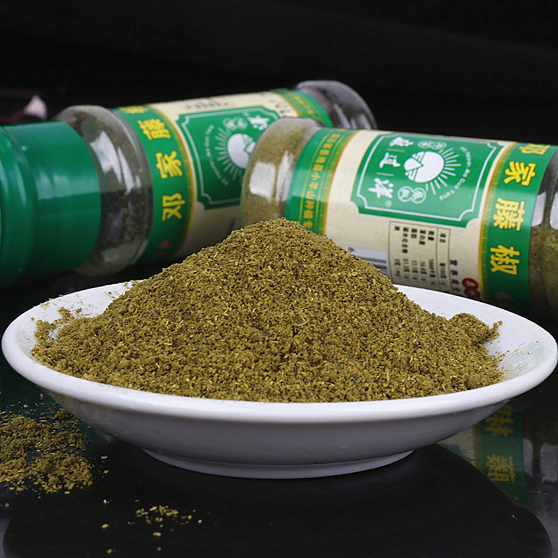 四川麻椒粉花椒粉特麻特级家用藤椒粉正宗青花椒面调料25g瓶装_虎窝淘