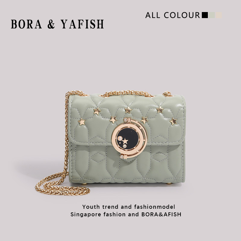 今年流行精致包包女2023夏季新款高级质感小众超火链条斜挎小方包,箱包皮具/热销女包/男包,小方包,淘宝优惠券,粉丝福利购,淘宝优惠卷