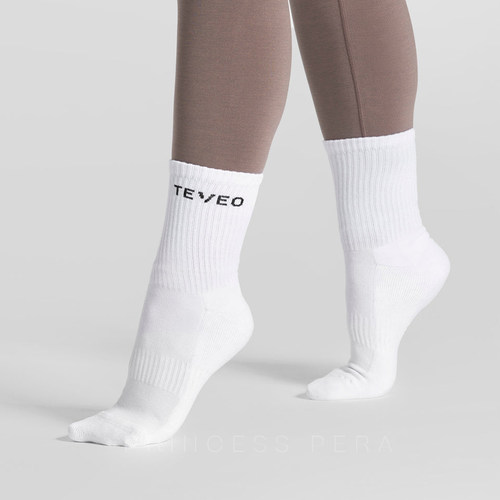 TEVEO健身吸汗纯棉袜子