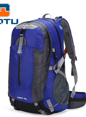 凹凸 双肩登山包 女40L升专业旅游电脑防水徒步旅行包男户外背包