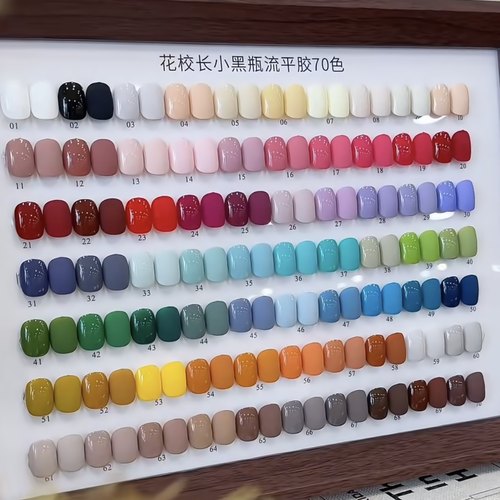 纯手工纯色穿戴甲单色通勤短甲