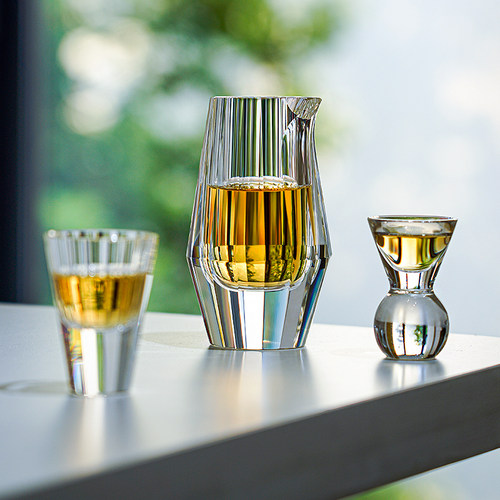 酒具分酒器K9无铅水晶手工制作