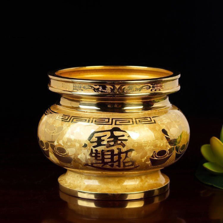 宝成佛具用品台湾结晶铜香炉 纯铜 香插财神香炉进宝炉,家居饰品,香薰炉,淘宝优惠券,粉丝福利购,淘宝优惠卷