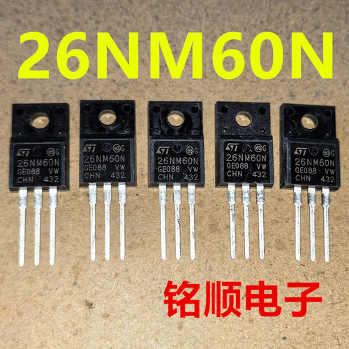 新货 26NM60N  STF26NM60N 场效应管20A/600V  TO-220F封装