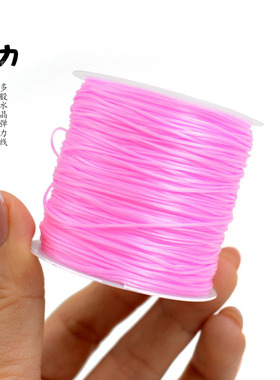 手串绳手链石榴石弹力线透明水晶