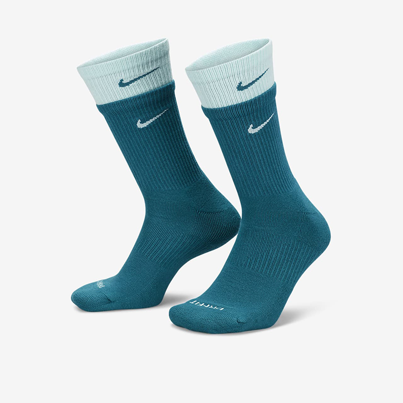 Nike耐克男女训练袜Everyday Plus速干透气运动中筒袜DD2795-302