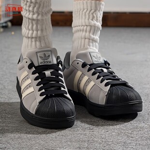 贝壳头板鞋 阿迪达斯男女款 JQ3222 经典 SHOES 2025秋SUPERSTAR