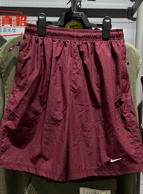 Nike耐克男裤2025年夏新款 Solo Swoosh 男子梭织短裤DX0750-681
