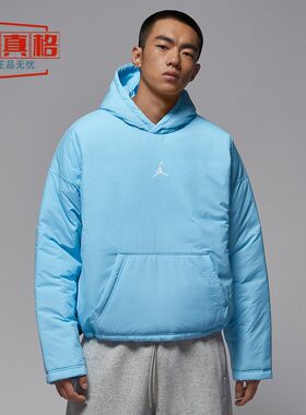 耐克男子冬季加绒保暖棉服