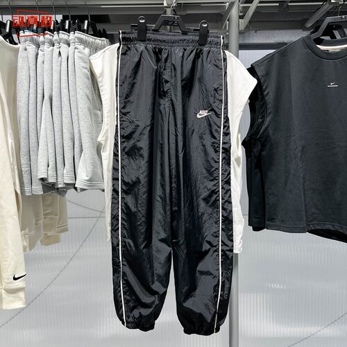 耐克女子夏季速干束脚运动长裤