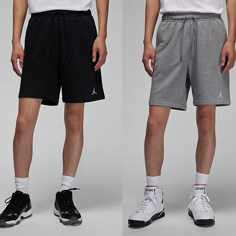 Nike耐克男子针织短裤毛圈透气宽松运动五分裤夏款FQ4535-010-091