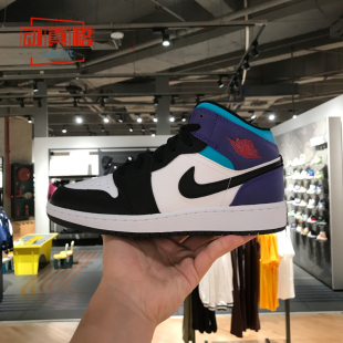 154 冬DQ8423 AJ1中帮撞色运动篮球板鞋 Nike耐克女子AIR JORDAN