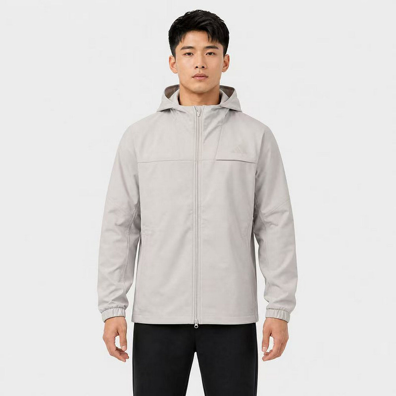 Adidas阿迪达斯男子夹克2026冬季新款梭织休闲运动加绒外套KW3368
