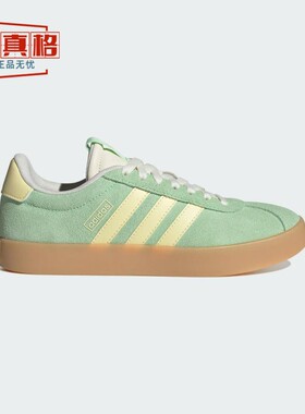 阿迪达斯女鞋2025夏款VL COURT 3百搭休闲运动滑板风德训鞋KI0562