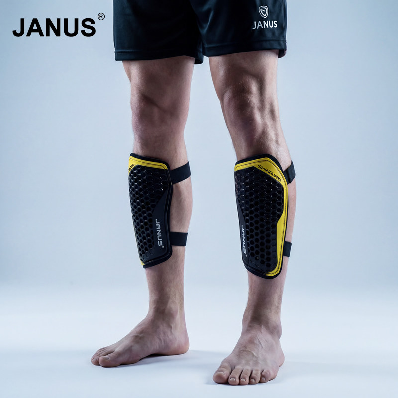 JANUS 专业双层加厚 蜂窝透气 成人足球护腿板护胫 护小腿 JA930