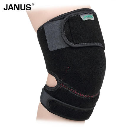 JANUS 透气 缠绕可调节 户外登山篮球运动保暖护腿护膝盖 JA668