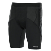 足球守门员紧身裤 子 橄榄球越野跑裤 运动防撞海绵加厚短裤 铲球裤