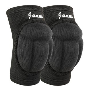 海绵护膝盖 排球守门员舞蹈街舞轮滑攀岩 JA880 防撞加厚 JANUS