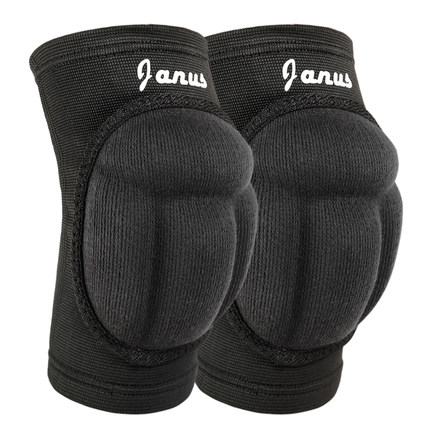 JANUS 防撞加厚 排球守门员舞蹈街舞轮滑攀岩 海绵护膝盖 JA880