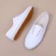 男女款 白布鞋 帆布鞋 体操表演鞋 白球鞋 护士工作鞋 小白鞋 晨练武术鞋