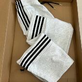 子男女秋冬显瘦运动裤 纯棉长裤 出口外贸撤回尾货韩版 广州十三行