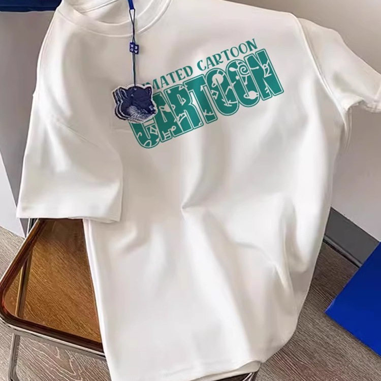 广州十三行出口外贸~美式韩版英文纯棉短袖t恤男女夏季半袖上衣服,男装,大码上装,淘宝优惠券,粉丝福利购,淘宝优惠卷