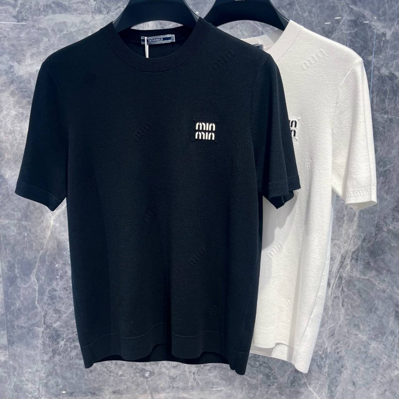 欧洲站秋季男士圆领短袖毛衣薄款