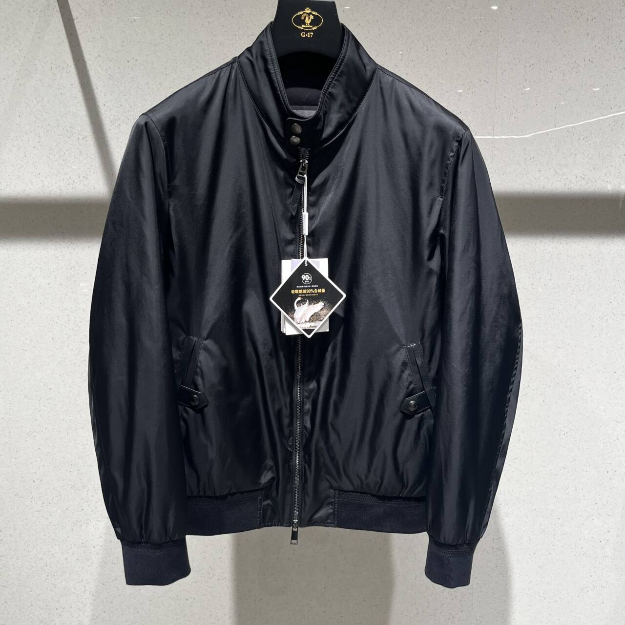 欧货高端秋冬季男士羽绒服轻薄款