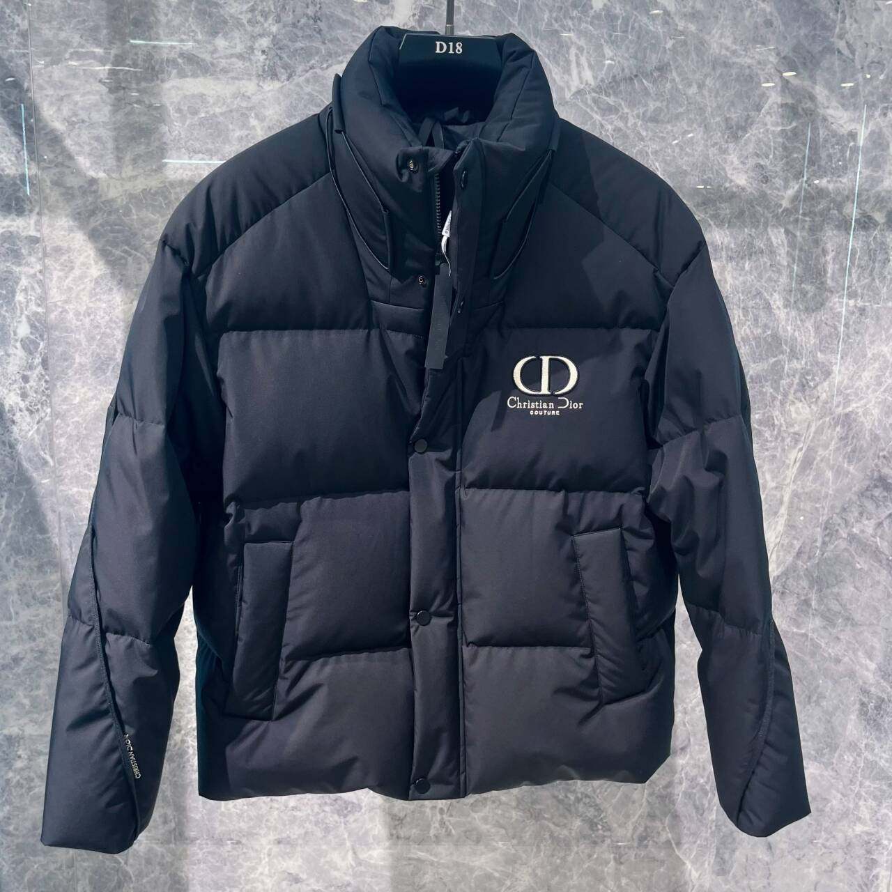 欧货潮牌修身立领羽绒服90白鸭绒