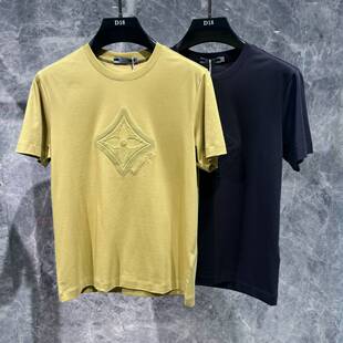 t恤莫代尔潮牌时尚 短袖 男士 休闲凉感T 半袖 打底衫 修身 欧货高端夏季