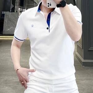 不起球不褪色夏季男士短袖t恤