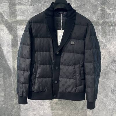 欧货潮牌修身青果领薄款羽绒服